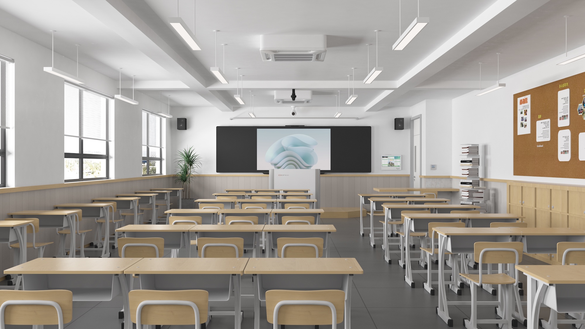 教育数字化赋能校园空间革新——智慧黑板助力教学法创新与课堂升级